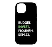 Budget Investir S'épanouir Répéter Le redressement Financier Coque pour iPhone 14