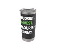 Budget Investir S'épanouir Répéter le redressement financier Gobelet isotherme en acier inoxydable double paroi