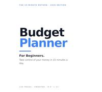 Budget Planner for Beginners: Simple Monthly Budget Tracking & Personal Finance Organizer