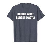 Budget Quel Budget exactement T-Shirt, Homme, Bleu Chiné, 6XL