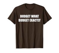 Budget Quel Budget exactement T-Shirt, Homme, Marron, 3XL