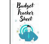 Budget Tracker Sheet: Easy Budget Planner Sheet - Track Weekly Expenses & Manage Money | Budget Monthly Planner