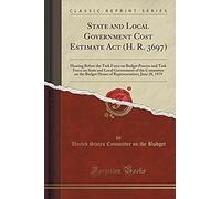 Budget, U: State And Local Government Cost Estimate Act (H.