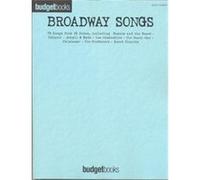 BUDGETBOOK BROADWAY EASY PIANO 75 SONGS
