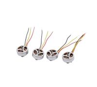 BUDGPZWSC Lot De 4 Mini Moteurs Sans Balais Triphasés 1103, 15000 KV, 1S-2S, 3,7 V, 7,4 V, Haute Vitesse, For Drones Et Avions RC