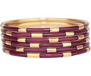 BuDhaGirl Bracelets Veda - Lot de 6, One Size, Émail, Pas de pierre précieuse