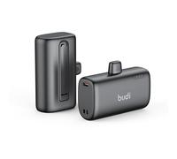 Budi - 22,25 W 10 000 mAh Portable PD Power Bank Dual USB-C Chargeur rapide - PB816B