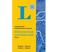 Budig, P Langenscheidt Fachwtb. Kompakt Elektrotechnik - (German Impor Book NEUF