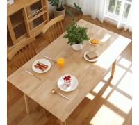 BUDINGHY Nappe Transparente 90 x 200 cm Imperméable Nappe en PVC Transparent Réutilisable pour Table de Salle à Manger, Utilisation en Extérieur et Intérieur, Couleur Transparente