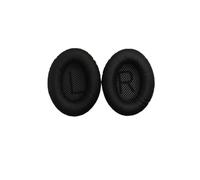 budiniao 1 Paire Coussin Oreillettes Casque éponge Protection antibruit Gamer Couverture Remplacement pour Bose QC35 QC15 QC25 Casque, Le Noir
