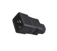 budiniao Adaptateur de Conversion de Puissance mâle vers Femelle C20 vers C13 10A 16A AC 250V, Broche Remplacement, Trois Broches Verticales Femelles IEC 320 C13. La Prise Conversion Puissance est
