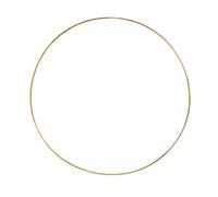 budiniao Anneaux décoratifs en métal polyvalents pour couronnes de fleurs et créations artisanales. Idéal pour les couronnes de fleurs, les suspendues en macramé et la décoration murale.