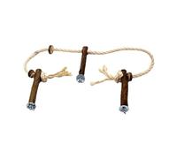 budiniao Balançoire pour Oiseaux, Pont d'escalade, Support d'exercice Amusant : Un achat Indispensable pour Que Les perroquets puissent se dépenser Tout en s'amusant.