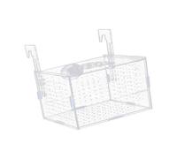 budiniao Boîte d'isolement pour poissons réduisant les risques pour les nouveau-nés. Se fixe à l'aquarium. Montage facile. Haute performance. Boîte d'isolement robuste pour poissons à suspendre