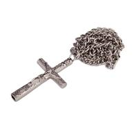 budiniao Ce magnifique porte-clés en forme de, orné d'une croix de Jésus,