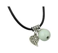 budiniao Collier lumineux envoûtant qui brille dans le noir, pendentif