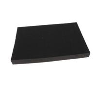 budiniao Coussinets en Mousse Polyvalents, Insert en Feuille de Mousse pour assurant Une absolue dans la Mallette à Outils avec Un agencement Antichoc, Noir, 30 x 20 x 3 cm