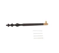 budiniao Créations faciles avec cet outil de crochet : aiguilles de 6 et 8 mm, manche en bois, pour des séances loisirs créatifs confortables. Idéal pour les loisirs créatifs, la broderie, les