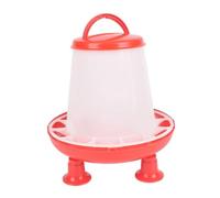 budiniao Distributeur automatique de nourriture robuste pour poules, facilitant l'alimentation sans stress de toutes les espèces volailles (perruches, poules, etc.). Abreuvoir, Mangeoire 1.5 kg