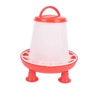 budiniao Distributeur automatique de nourriture robuste pour poules, facilitant l'alimentation sans stress de toutes les espèces volailles (perruches, poules, etc.). Abreuvoir, Mangeoire 3 kg