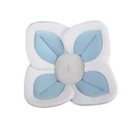 budiniao Fleur de Bain pour bébé Offre Une expérience de Bain sûre et relaxante Tissu de siège de Bain pour bébé Tapis de siège en Maille Coussin de Baignoire, Côté Blanc, 80cm