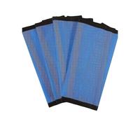budiniao Guêtres de Jambe de Cheval Anti-Mouches pour Un taon sécurisé, Respirantes et Anti-Mouches, Bottes pour Chevaux Fines, Bleu Ciel