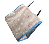 budiniao Hamac pour Perroquet Unique et Charmant pour la Chaleur hivernale Nid d'oiseau Chaud et Confortable pour l'hiver Nid d'oiseau Chaud pour Oiseaux