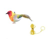 budiniao Jouet interactif pour Chat, Fabrication soignée, Tissu Doux et Plusieurs Options, Simulation d'oiseau, émet du Son dès qu'il est, Tapez 5