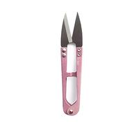 budiniao Mini Ciseaux Couture cisailles Outils de Coupe Thrum tondeuses Coupe Pince Point Accessoire Tricot Artisanat Articles ménagers, Rose