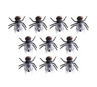 budiniao Mouches factices, Insectes farceurs, Petites Mouches réalistes, Accessoires pour aux Couleurs Vives, Excellente Fabrication, Jeux et fêtes, Jouets Insectes, Petits Accessoires réalistes,