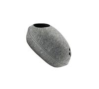 budiniao Niche Douillette en Feutre Naturel pour Chat d'intérieur, avec Fermeture éclair Amovible et résistante pour aux griffures. Facile à démonter et à Laver.