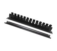 budiniao Organiseur de câbles de Bureau en métal, Grande capacité Rangement, pour Une Organisation optimale Votre Bureau. Porte-câbles Grande capacité, Noir.