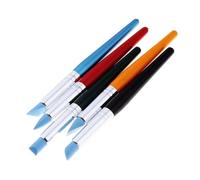 budiniao Outils de modelage d'argile pour sculpture, pinceaux en silicone, caoutchouc, poterie, différentes têtes peuvent être utilisées pour sculpter, modeler les couleurs, peindre, modeler l'argile.