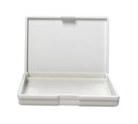 budiniao Palette de Peinture Aquarelle de qualité supérieure : Plateau Facile à Nettoyer, boîte Portable et résistante Grande capacité, hermétique, Blanc, S