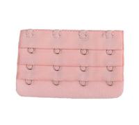 budiniao Sangle d'extension Extensions de soutien-gorge Boucle 4 crochets Crochets de soutien-gorge Respirant Remplacement pratique 3 rangées pour sous-vêtements, orange