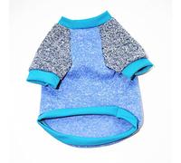 budiniao Vêtements Chemise Hiver Plus Chaud Gilet Pull Costumes Peluche Raglan Pull beauté pour Chiens Chihuahua Chiot Bouledogue, Violet Clair, XL