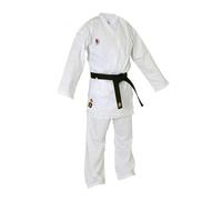 BUDOFIGHT Kimono de karaté Shiai Elite Compétition WKF blanc (190 cm)