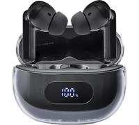 Buds Plus TWS T310AE Écouteurs sans Fil avec réduction Active du Bruit, ENC, Bluetooth et jusqu'à 25 Heures de Lecture de Musique, Noir