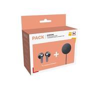 Samsung Ecouteurs intra-auriculaires sans fil Buds4 ANC Noir + Pad de charge à induction 25W