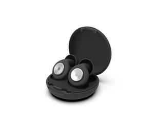 Budsnuji Bouchon Oreille, Loop Earplugs Réduction Du Bruit de 45dB Bque Les Ronflements, Réutilisables, lavables pour Une Valeur A Long Terme (Noir)