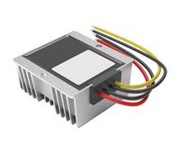 BUDVSQC Régulateur de tension pour voiture 10-36 V à 12 V 13,8 V/15 V/19 V20 V/24 V - Module régulateur de tension 20 A étanche (OUTPUT8A, 9 V-36 V_24 V)