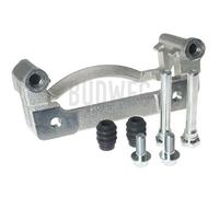 BUDWEG CALIPER 383248-1 Support étrier de frein gauche droit Essieu avant Compatible avec HONDA CIVIC VII Hatchback EU, EP, EV CIVIC VI Hatchback EJ, EK PRELUDE V BB FR-V BE CIVIC VI Fastback MA, MB