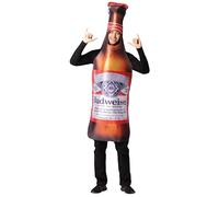 Budweiser Bottle Fancy Dress Costume for Adults Standard
