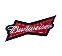 Budweiser Écusson Patch en fer brodé sur accessoire