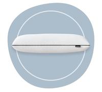 BUDWING Sora Oreiller viscoélastique réglable, hauteur et fermeté réglables, gel rafraîchissant, mousse douce et charbon actif, housse lavable, oreiller orthopédique cervical, 69 x 39 x 14 cm (1)