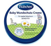 Bübchen Baby Crème de cicatrisation Sensible pour bébé à l'oxyde de Zinc, Camomille et panthénol 4 x 150 ML
