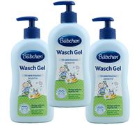 Bübchen Lavage Gel pour Babys 3 x 400 ML Sensibles Nettoie De Tête Jusqu'À Pied