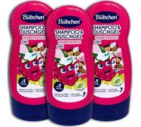 Bübchen Lot de 3 shampoings et gel douche 2 en 1 Parfum framboise 3 x 230 ml