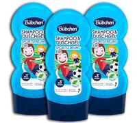Bübchen Lot de 3 shampoings et gel douche 2 en 1 pour enfant 230 ml