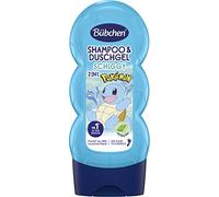 Bübchen Pokémon Schiggy Edition Shampooing et Gel Douche pour Enfants, 230 ml